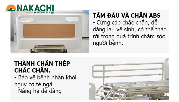 giường bệnh nhân BVH-07